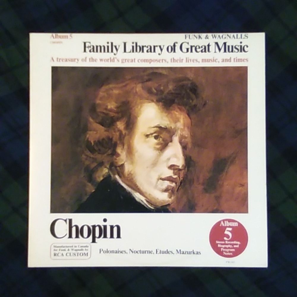 Chopin Polonaises, Nocturne, Etudes, Mazurkas / Vinyl Lp Album Romantic Piano